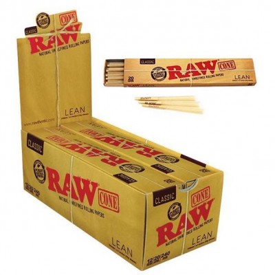 RAW CONE LEAN 110MM  20 CONE/PACK 12CT/PACK